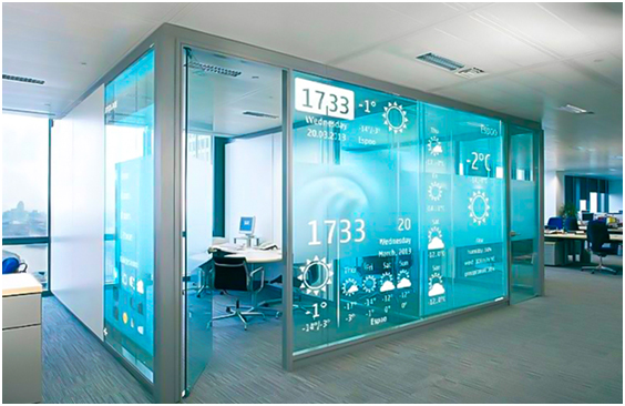 Pantalla LED transparente