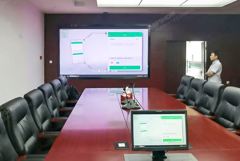 P1.5 Caja de pantalla LED de espacio pequeño para interiores de una unidad en Jiangsu, China