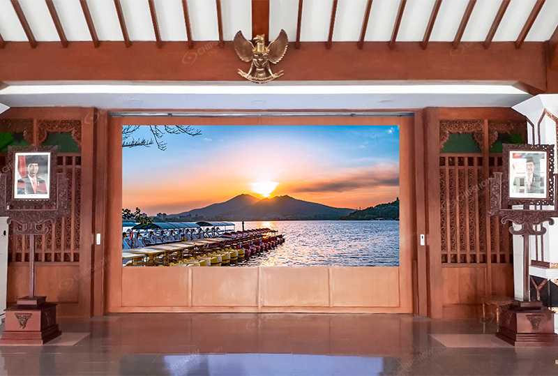 Proyecto de Indonesia con pantalla LED a todo color para interiores P2.5