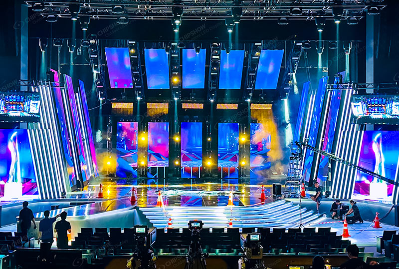 Pantalla de alquiler P3.91 aparece en gran ceremonia de entrega de premios en países del sudeste asiático