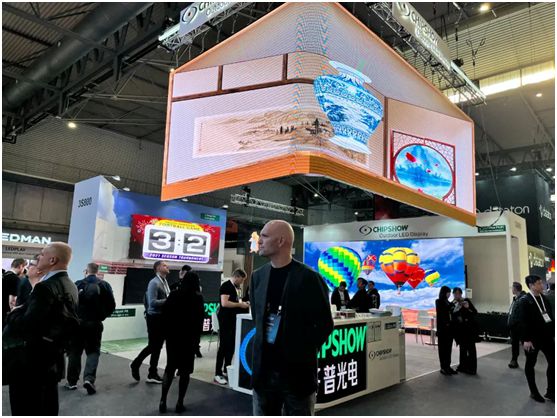 En Integrated System Europe - ISE 2024, ¡la nueva innovación de CHIPSHOW hace un debut impactante!