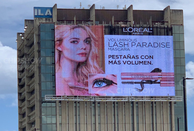 pantalla led transparente c-vent p25