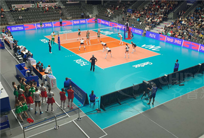 Pantalla LED C-Lite Indoor P4.81 para cancha de voleibol en Bulgaria